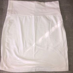 White Pencil Skirt